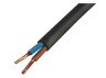 Wire SHVVP 2x0.75 Kharkiv black