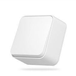 IP20 Outdoor single-button switch white VIDEX BINERA