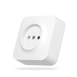 IP20 Outdoor single socket white VIDEX BINERA