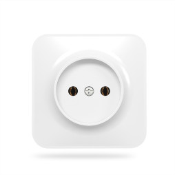 IP20 Outdoor single socket white VIDEX BINERA