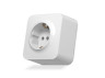 IP20 Outdoor single socket with grounding white VIDEX BINERA