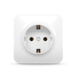 IP20 Outdoor single socket with grounding white VIDEX BINERA VF-BNS21G-W