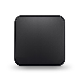 IP20 Outdoor single-button switch black graphite VIDEX BINERA