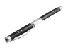 LED pen flashlight + laser 601/21L/9621, 3xLR41