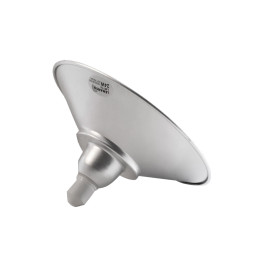 LED lamp IP65+metal reflector 24W E27 6500k 220V silver LM710 Lemanso