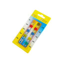 Set of car fuses S 10pcs (zinc) blister LM2649 Lemanso