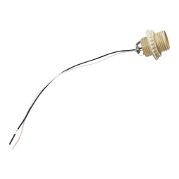 E27 plastic lampholder, 25 cm wires for chandelier LM2516 Lemanso