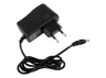Power supply IP44 0.5A 900mm-wire, plastic 12V socket black LEDUA