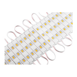 LED modules 5730-3smd 12V 1W 75mm warm white