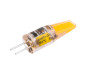 LED lamp G4-12V- silicone-3.5W-3000K cob1505