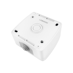 Switch surface-mounted 1st IP54 Nemo gray LMR2401 Lemanso