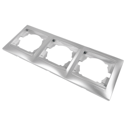 Frame 3-a Sakura silver horizontal LMR1312 Lemanso