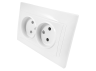 Socket 2-a Sakura white LMR1022 Lemanso