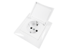 Socket with cover Sakura white LMR1027 Lemanso