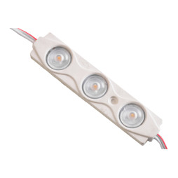 LED modules 2835-3smd 12V IP65 1.5watt with lens warm white (20pcs plate) LEDUA