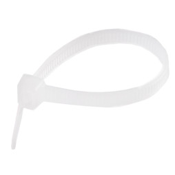 Cable tie locking white 2.5*100mm. (3*100)