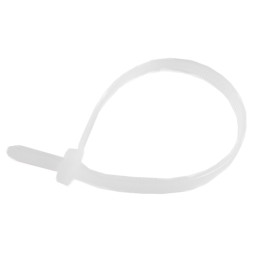 Cable tie locking white 2.5*150mm. (3*150)