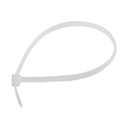 Cable tie locking white 2.5*200mm. (3*200)