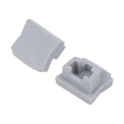 End cap for surface-mounted LED profile MICRO PA-ZASGLAXMICNK-00 GTV