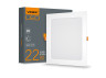 LED lamp Back built-in square VIDEX 22W 5000K