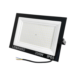 LED floodlight Lemanso 200W 6500K IP65 175-265V 12000LM "Poseidon" black LMP73-200