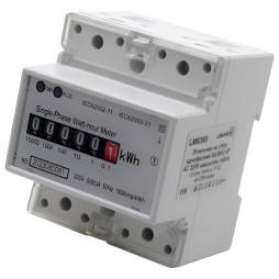 Lemanso LM6365 meter single-phase 5A(60A) mechanical display 230V