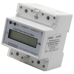 Lemanso LM6366 meter single-phase 5A(60A) LCD display 230V