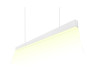 LED pendant linear lamp "N44-600" 220V 21.6W 2160lm 6500k with internal driver white LEDUA