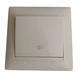 Switch 1-way LEMANSO Sakura cream LMR1130