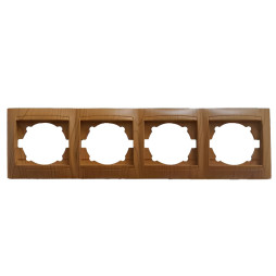 Frame 4-way LEMANSO Sakura alder horizontal LMR1413