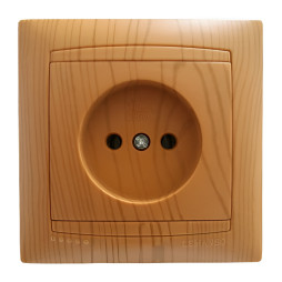 Socket 1-way LEMANSO Sakura alder LMR1420