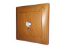 Telephone socket 1-way LEMANSO Sakura alder LMR1425