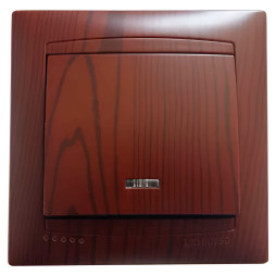 Switch 1-way + LED backlight LEMANSO Sakura cherry LMR1504