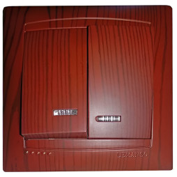 Switch 2-way + LED backlight LEMANSO Sakura cherry LMR1507