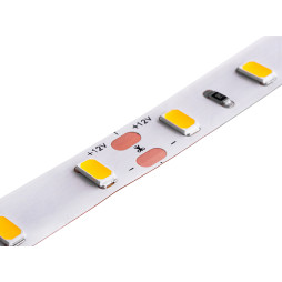 LED strip 5630-60led-10mm-12V 14.4W/m IP20 18-20lm warm white 2 years warranty LEDUA