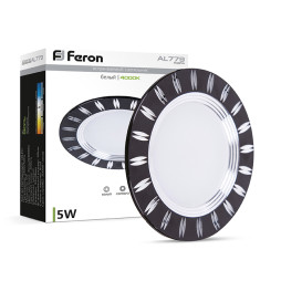 LED lamp Feron AL779 5W 4000K black