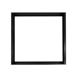 Black surface-mounted frame SF-2 for panel 600*600 plastic