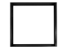 Black surface-mounted frame SF-2 for panel 600*600 plastic
