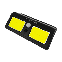 Wall light COB 12W 1200LM IP65 3.7V with motion sensor and solar battery + battery LM1113 Lemanso