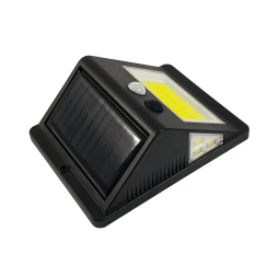 Wall light COB 5W 165LM IP65 6500K 3.7V with motion sensor and solar battery + battery LM33003 Lemanso