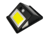 Wall light COB 5W 165LM IP65 6500K 3.7V with motion sensor and solar battery + battery LM33003 Lemanso
