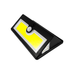 Wall light COB 5W 176LM IP65 6500K 3.7V with motion sensor and solar battery + battery LM33004 Lemanso