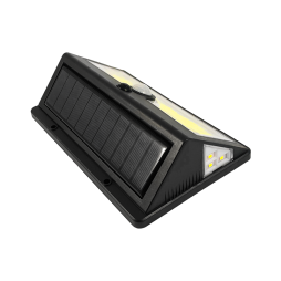 Wall light COB 5W 176LM IP65 6500K 3.7V with motion sensor and solar battery + battery LM33004 Lemanso