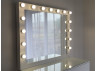 Makeup mirror light LED recessed 220V 9pcs E27 foot switch, white color LEDUA