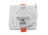 LED lamp square VENECIA 9w 185/265V 5000K recessed AVT