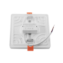 LED lamp square VENECIA 15w 185/265V 5000K recessed AVT