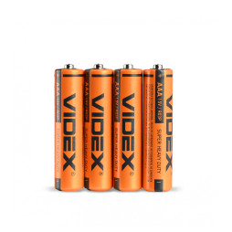 Salt battery VIDEX C/AAA 4pcs BLISTER