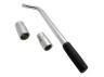Wheel wrench telescopic. (rubberized)) 17x19, 21x23mm CRV LEMANSO LTL90008