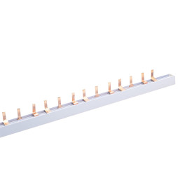 Connecting bus for 3-phase circuit breakers pin 1m Lemanso / LMA065