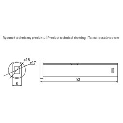 Motion sensor universal Black 3 in 1 12-24V AE-WBCUNI-10DIM GTV